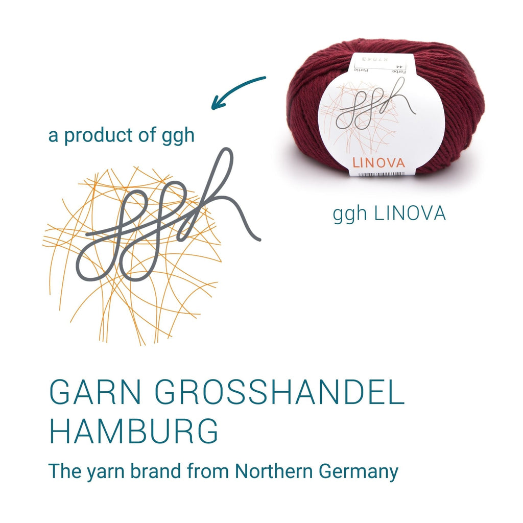 ggh Linova | 100% Baumwolle | 100m/50g | 044 - Ziegelrot - Rebecca - Online.de