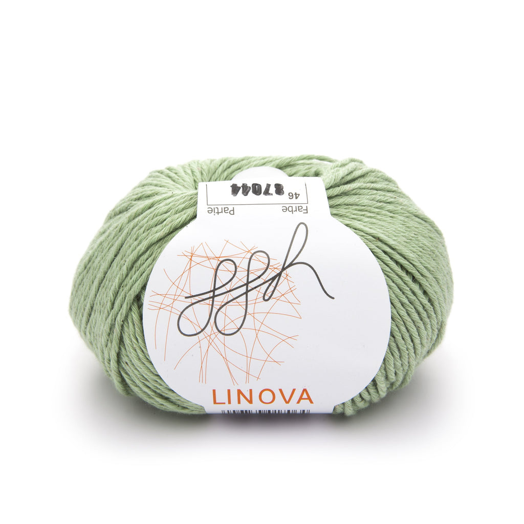 ggh Linova | 100% Baumwolle | 100m/50g | 046 - Lindgrün - Rebecca - Online.de