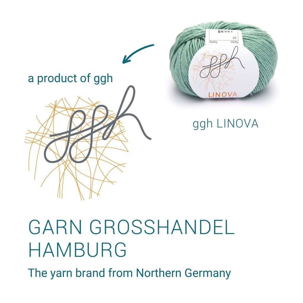 ggh Linova | 100% Baumwolle | 100m/50g | 058 - Blassgrün - Rebecca - Online.de