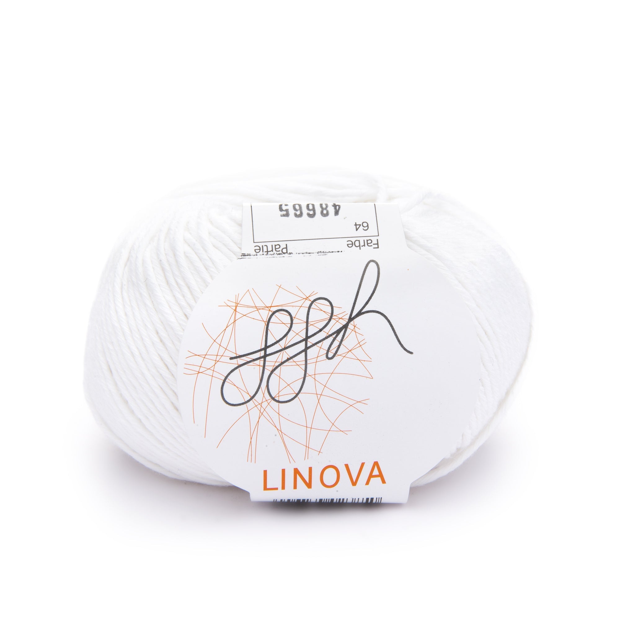 ggh Linova | 100% Baumwolle | 100m/50g | 064 - Weiß - Rebecca - Online.de