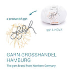 ggh Linova | 100% Baumwolle | 100m/50g | 064 - Weiß - Rebecca - Online.de