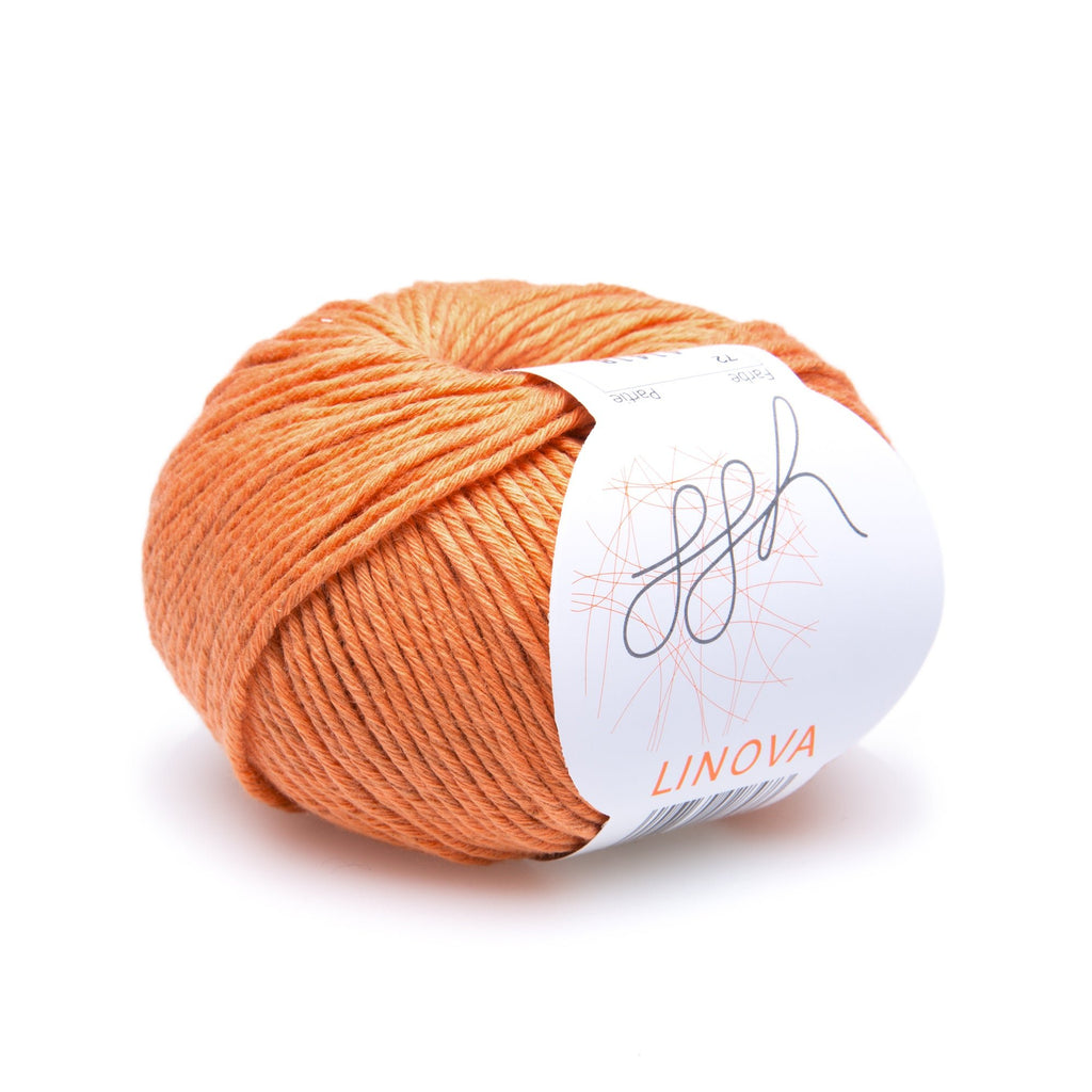 ggh Linova | 100% Baumwolle | 100m/50g | 072 - Mandarine - Rebecca - Online.de