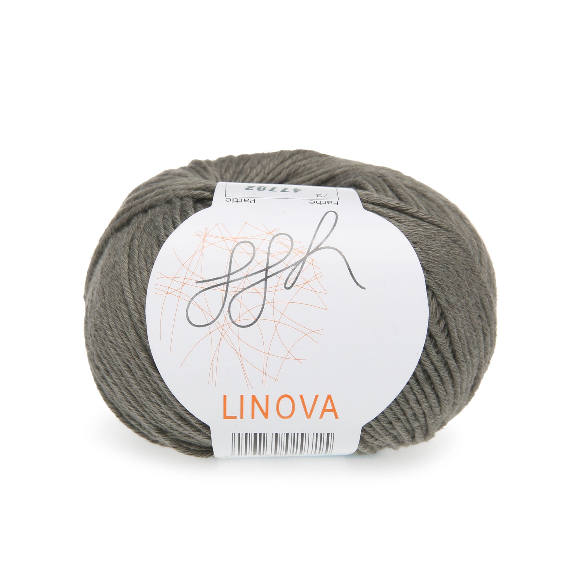 ggh Linova | 100% Baumwolle | 100m/50g | 073 - Khaki - Rebecca - Online.de