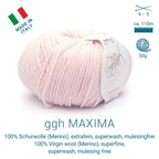 ggh Maxima | Merinowolle | 110m/50g | 015 - Apricot - Rebecca - Online.de