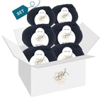 ggh Merino Deluxe - 300g Set (6x50g) - 001 - Schwarz - Rebecca - Online.de