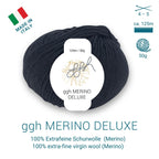 ggh Merino Deluxe - 300g Set (6x50g) - 001 - Schwarz - Rebecca - Online.de