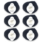 ggh Merino Deluxe - 300g Set (6x50g) - 001 - Schwarz - Rebecca - Online.de
