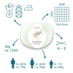 ggh Merino Deluxe - 300g Set (6x50g) - 002 - Weiß - Rebecca - Online.de