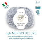 ggh Merino Deluxe - 300g Set (6x50g) - 005 - Grau - Rebecca - Online.de
