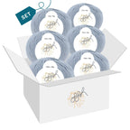 ggh Merino Deluxe - 300g Set (6x50g) - 006 - Hellgrau - Rebecca - Online.de