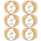 ggh Merino Deluxe - 300g Set (6x50g) - 008 – Beigebraun - Rebecca - Online.de