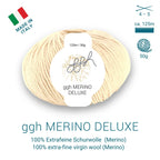 ggh Merino Deluxe - 300g Set (6x50g) - 009 - Creme - Rebecca - Online.de
