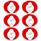 ggh Merino Deluxe - 300g Set (6x50g) - 011 - Rot - Rebecca - Online.de