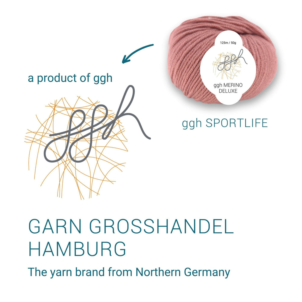 ggh Merino Deluxe - 300g Set (6x50g) - 013 - Rosenholz - Rebecca - Online.de