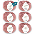 ggh Merino Deluxe - 300g Set (6x50g) - 013 - Rosenholz - Rebecca - Online.de