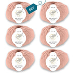 ggh Merino Deluxe - 300g Set (6x50g) - 014 - Flamingo Pink - Rebecca - Online.de