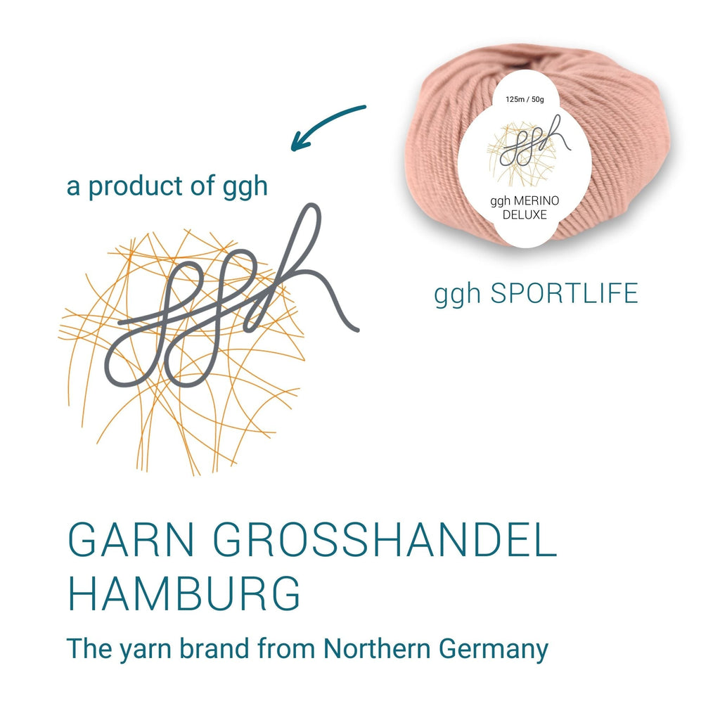 ggh Merino Deluxe - 300g Set (6x50g) - 014 - Flamingo Pink - Rebecca - Online.de