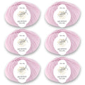 ggh Merino Deluxe - 300g Set (6x50g) - 015 - Zartrosa | rebecca - online.de