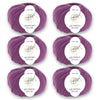 ggh Merino Deluxe - 300g Set (6x50g) - 016 - Granatrot - Rebecca - Online.de