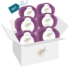 ggh Merino Deluxe - 300g Set (6x50g) - 016 - Granatrot - Rebecca - Online.de