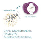 ggh Merino Deluxe - 300g Set (6x50g) - 016 - Granatrot - Rebecca - Online.de