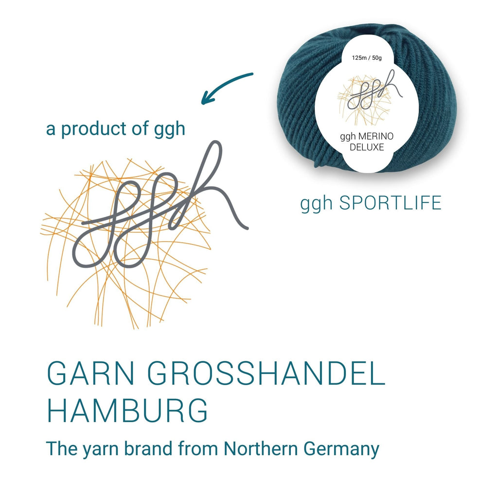 ggh Merino Deluxe - 300g Set (6x50g) - 017 - Jägergrün - Rebecca - Online.de