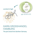 ggh Merino Deluxe - 300g Set (6x50g) - 019 - Helles Limettengrün - Rebecca - Online.de