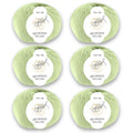 ggh Merino Deluxe - 300g Set (6x50g) - 019 - Helles Limettengrün | rebecca - online.de