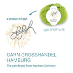ggh Merino Deluxe - 300g Set (6x50g) - 020 - Moos - Rebecca - Online.de