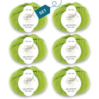 ggh Merino Deluxe - 300g Set (6x50g) - 020 - Moos - Rebecca - Online.de