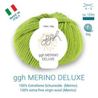 ggh Merino Deluxe - 300g Set (6x50g) - 020 - Moos - Rebecca - Online.de