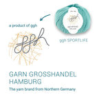 ggh Merino Deluxe - 300g Set (6x50g) - 021 - Türkis - Rebecca - Online.de