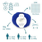 ggh Merino Deluxe - 300g Set (6x50g) - 022 - Dunkelblau - Rebecca - Online.de