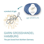 ggh Merino Deluxe - 300g Set (6x50g) - 024 - Himmelblau - Rebecca - Online.de