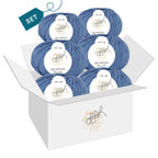 ggh Merino Deluxe - 300g Set (6x50g) - 024 - Himmelblau - Rebecca - Online.de