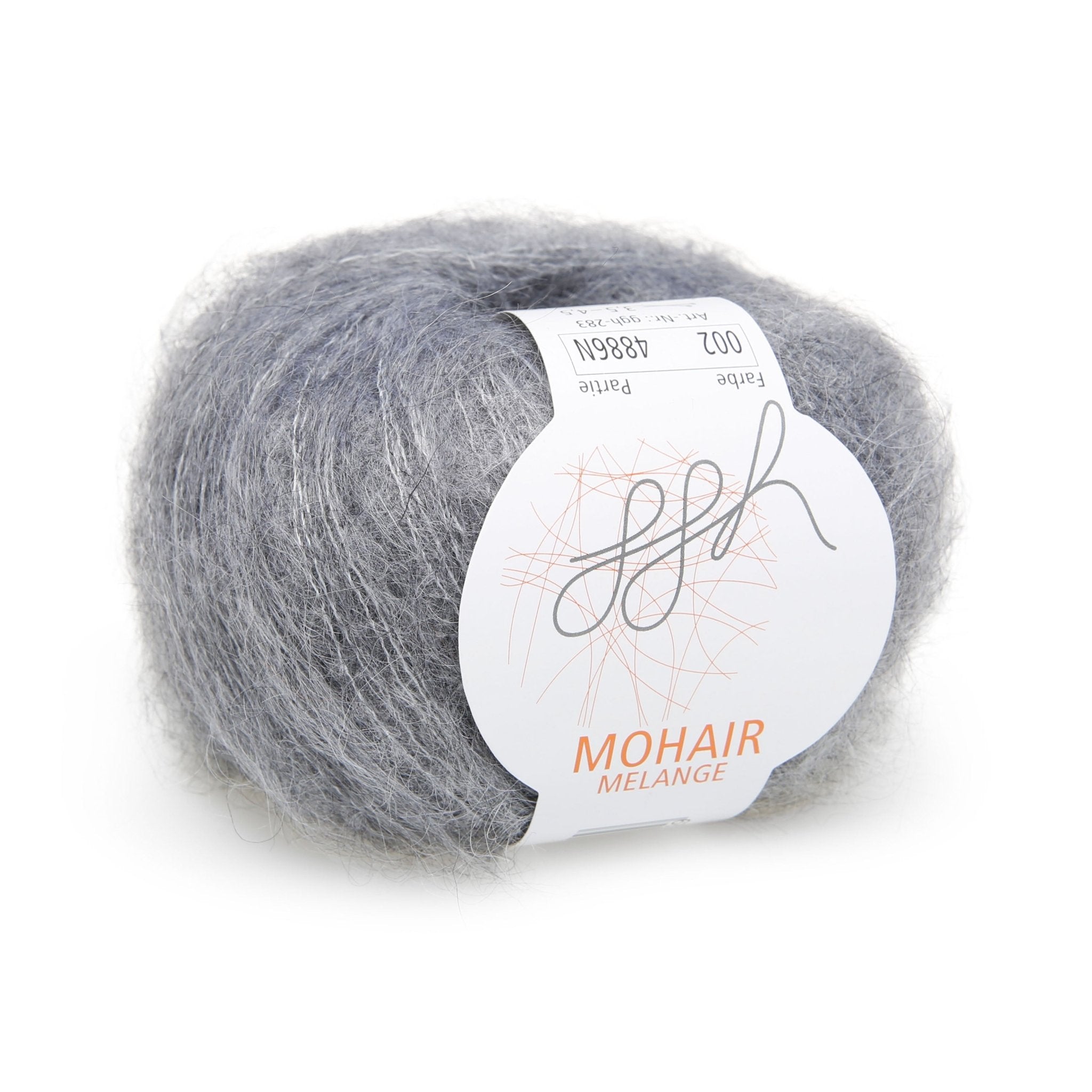 ggh Mohair Melange | 002 - Mittelgrau - Rebecca - Online.de