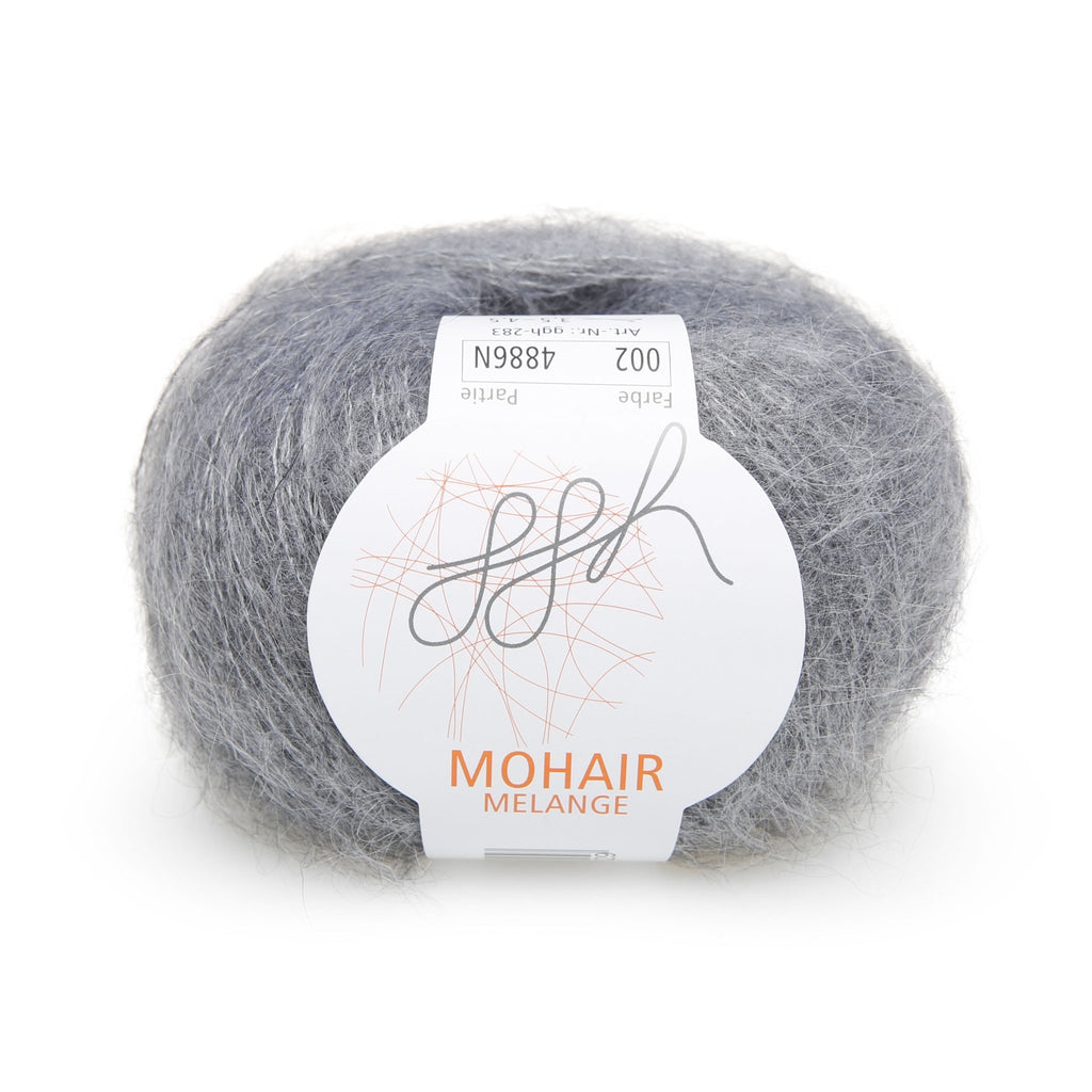 ggh Mohair Melange | 002 - Mittelgrau - Rebecca - Online.de