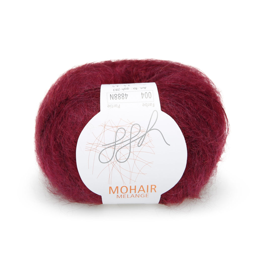 ggh Mohair Melange | 004 - Dunkelrot - Rebecca - Online.de