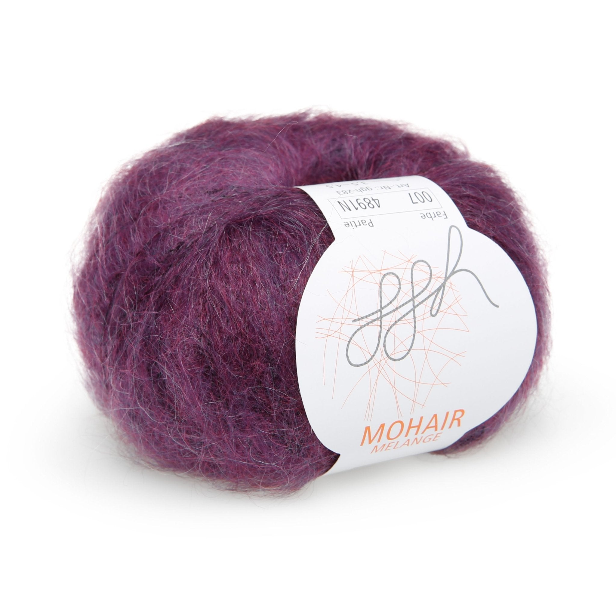 ggh Mohair Melange | 007 - Aubergine - Rebecca - Online.de