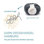 ggh Sportlife Box | Set mit 300g (6x50g) | 002 – Flanelgrau - Rebecca - Online.de