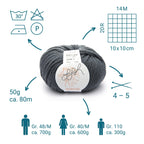 ggh Sportlife Box | Set mit 300g (6x50g) | 002 – Flanelgrau - Rebecca - Online.de