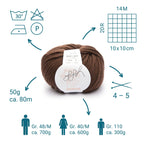 ggh Sportlife Box | Set mit 300g (6x50g) | 018 – Haselnussbraun - Rebecca - Online.de