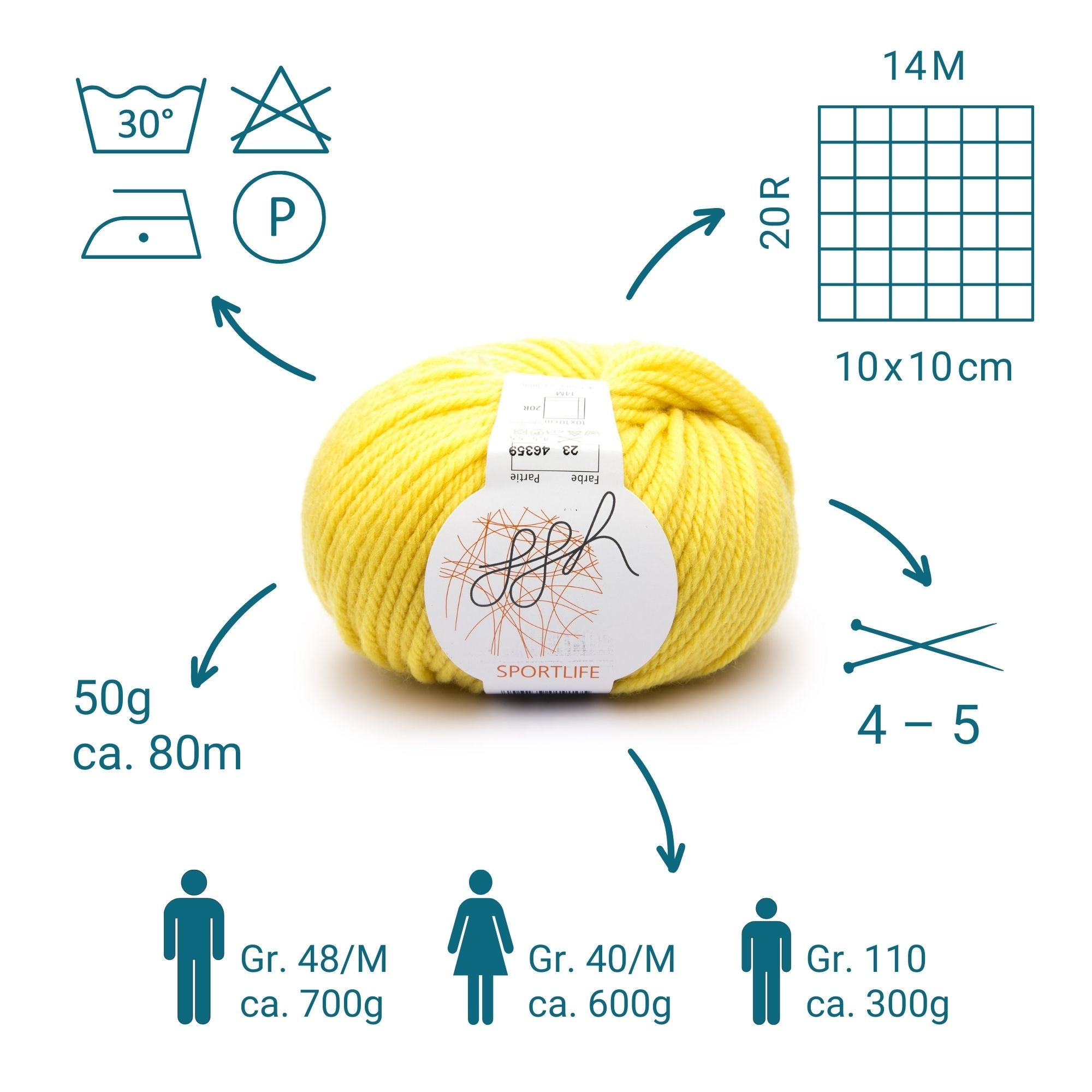 ggh Sportlife Box | Set mit 300g (6x50g) | 023 – Sonnenreflex - Rebecca - Online.de