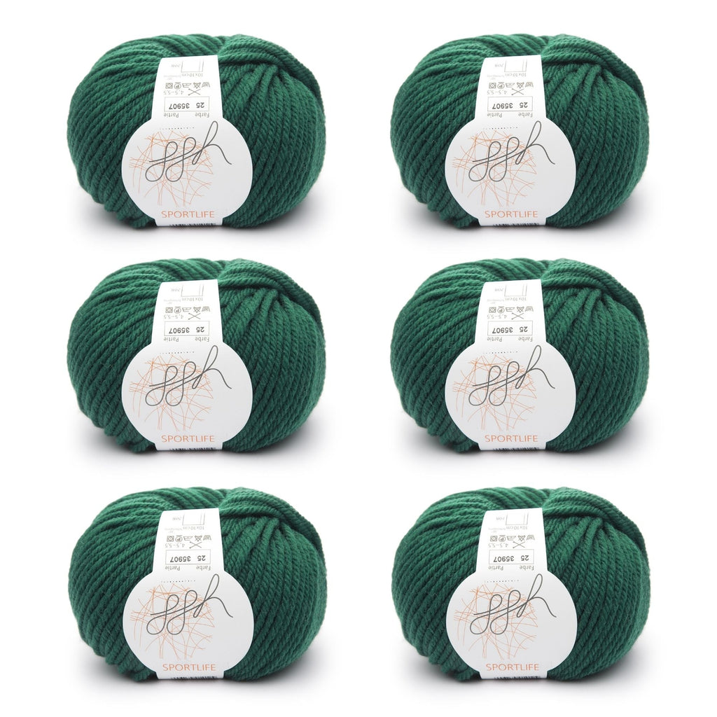 ggh Sportlife Box | Set mit 300g (6x50g) | 025 – Flaschengrün - Rebecca - Online.de
