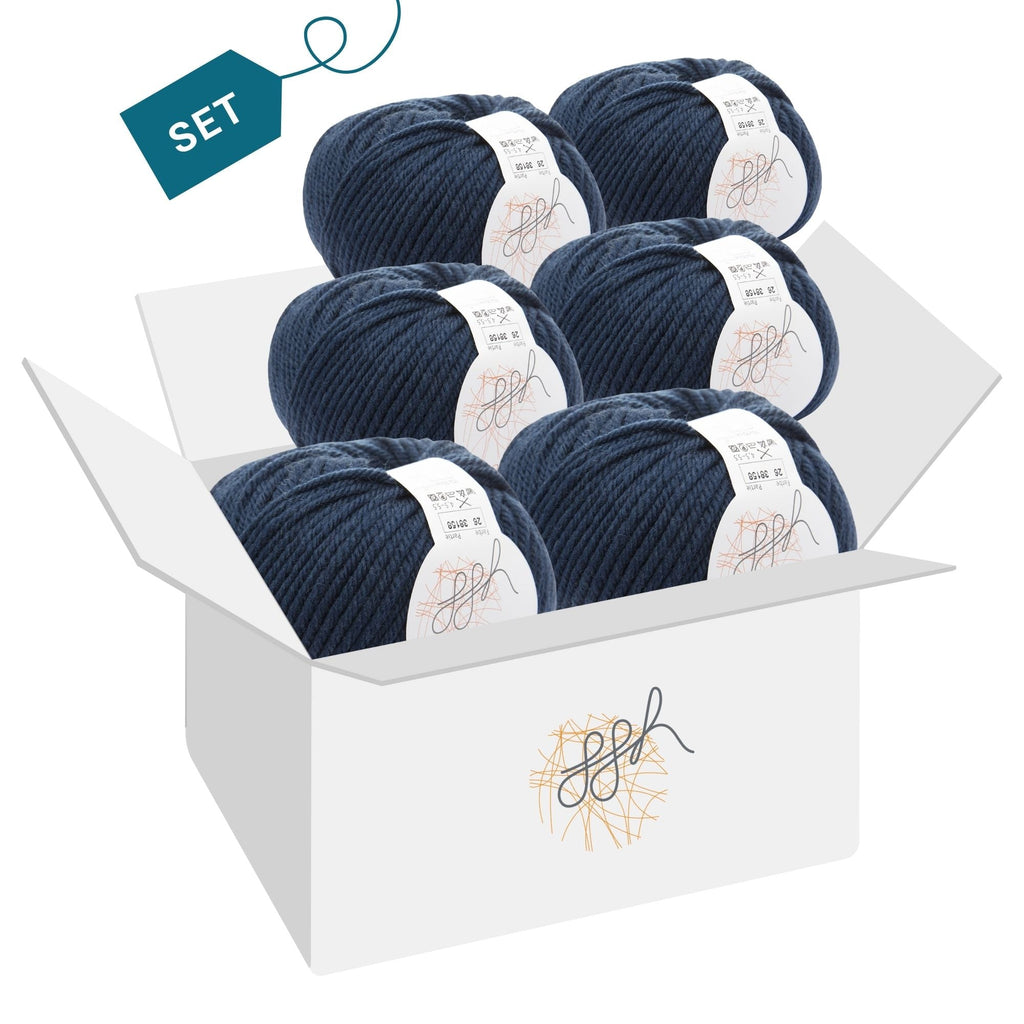ggh Sportlife Box | Set mit 300g (6x50g) | 026 – Entenblau - Rebecca - Online.de