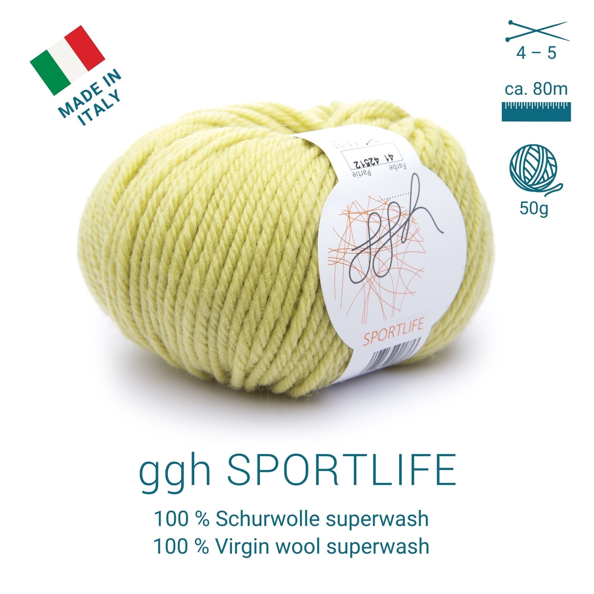 ggh Sportlife Box | Set mit 300g (6x50g) | 041 – Blasse Goldrute - Rebecca - Online.de