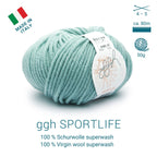 ggh Sportlife Box | Set mit 300g (6x50g) | 042 Mintgrün - Rebecca - Online.de