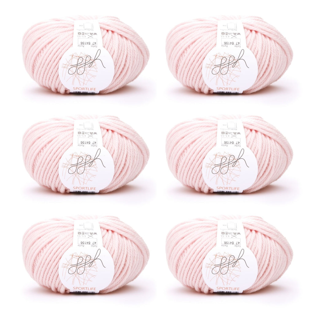 ggh Sportlife Box | Set mit 300g (6x50g) | 047 – Rosé - Rebecca - Online.de
