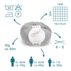 ggh Sportlife Box | Set mit 300g (6x50g) | 052 - Hellgrau - Rebecca - Online.de