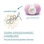 ggh Sportlife | Schurwolle | 80m/50g | 005 - Rosa - Rebecca - Online.de
